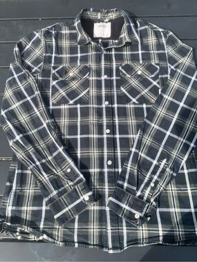 Vans Wade Heavyweight Plaid Button Up shirt